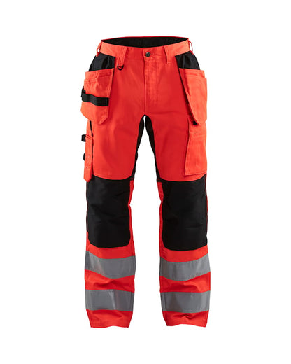 Blåkläder 1552 Varselbyxa med Stretch - Arbetsbyxa med Verktygsfickor