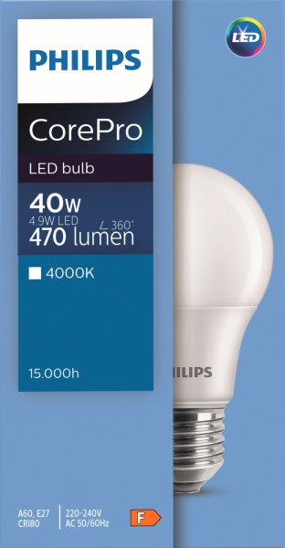 Philips CorePro LED, kold