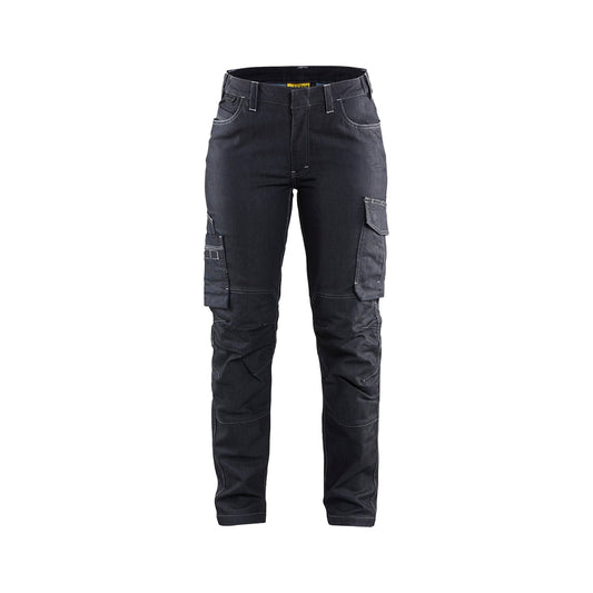 7140 Servicebyxa Denimstretch Dam - slitstark och funktionell arbetsbyxa