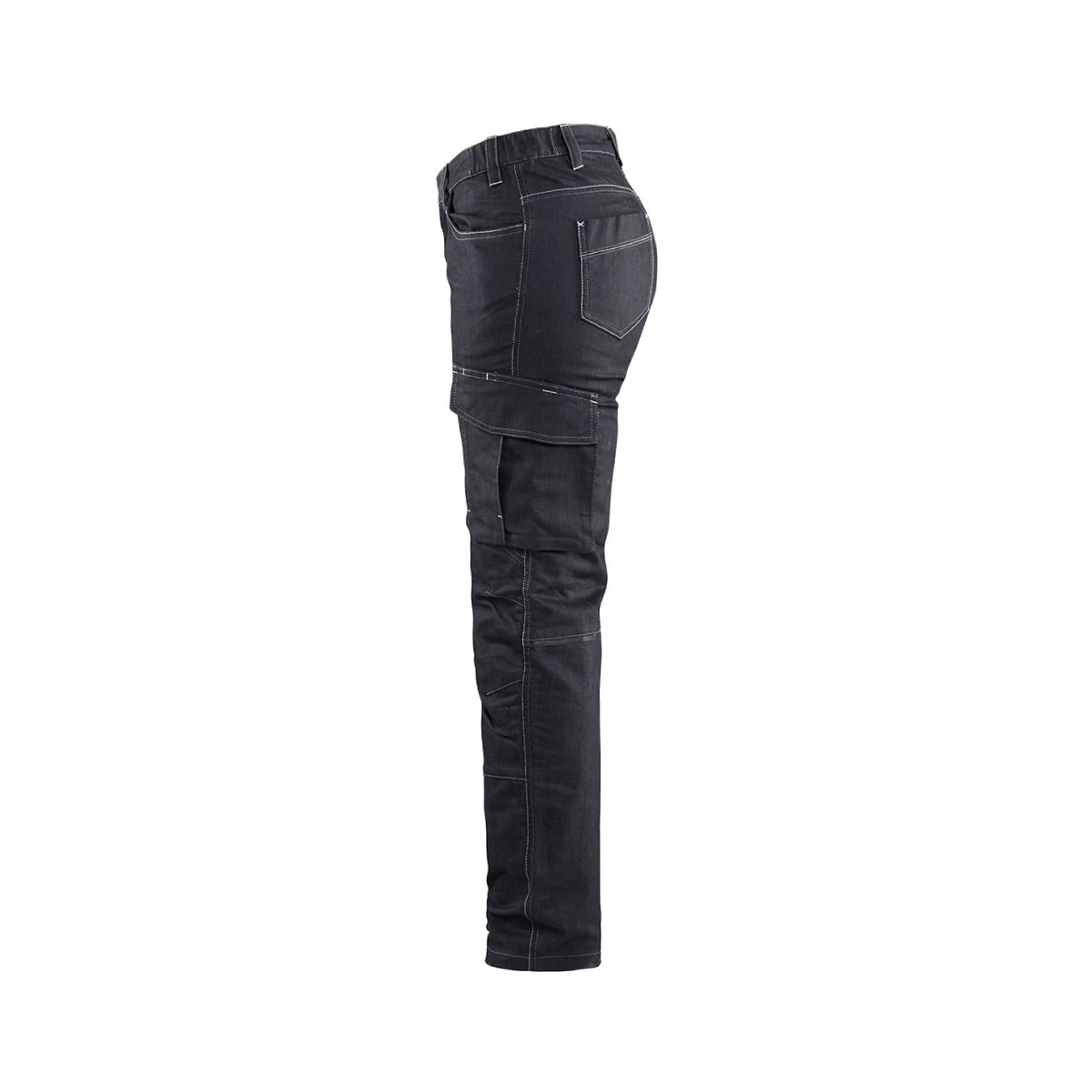 7140 Servicebyxa Denimstretch Dam - slitstark och funktionell arbetsbyxa