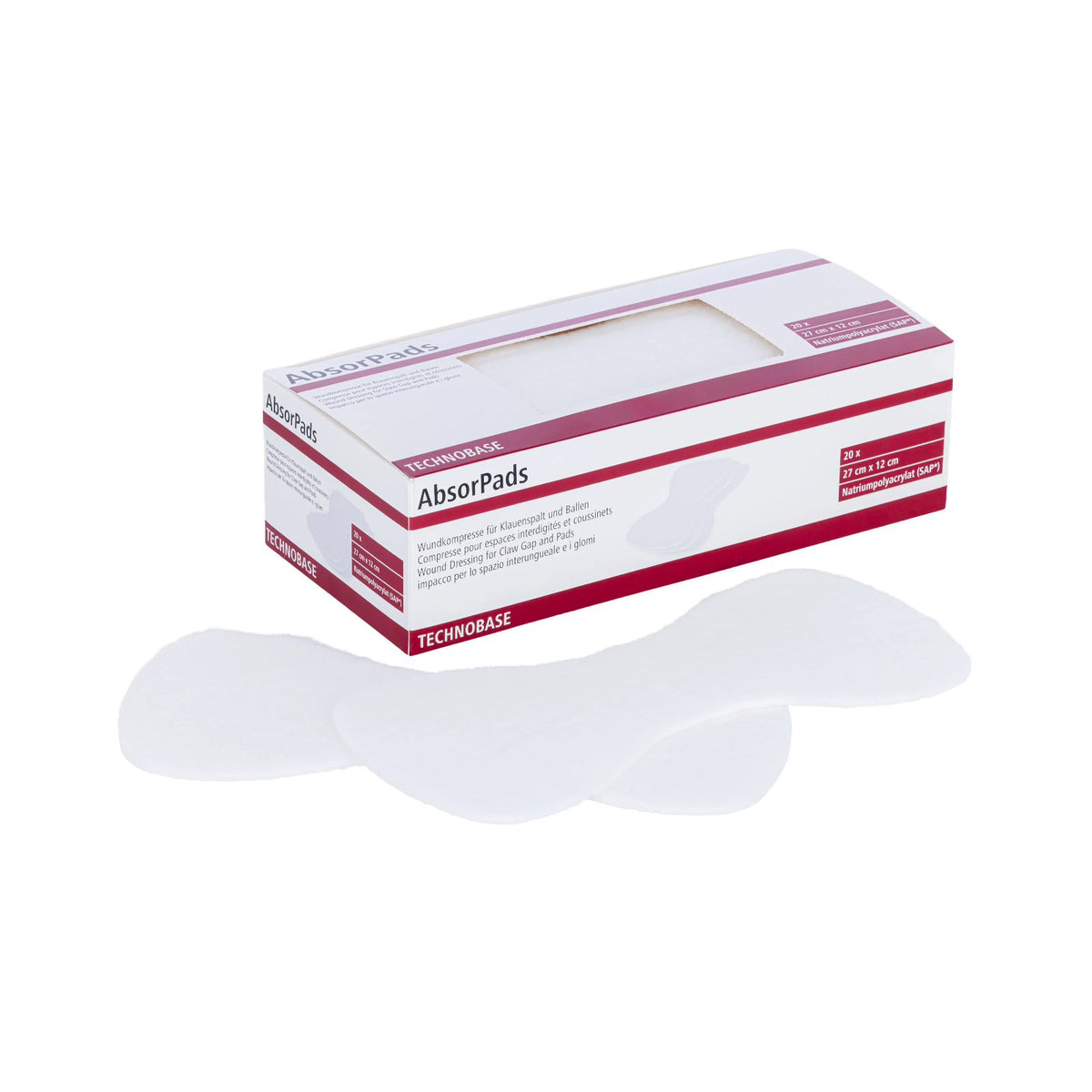 AbsorPads klövpad 20-pack för nötkreatur