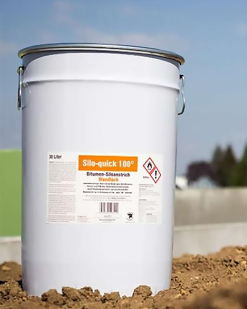 Plansilofärg Bitumen 30l, svart