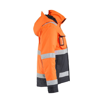 Varselorange/Mellangrå