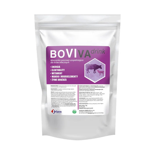 Boviva kalvningsdryck – energidryck med elektrolyter (10x1 kg)