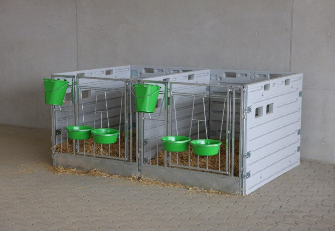 Kalvbox i moduler plast