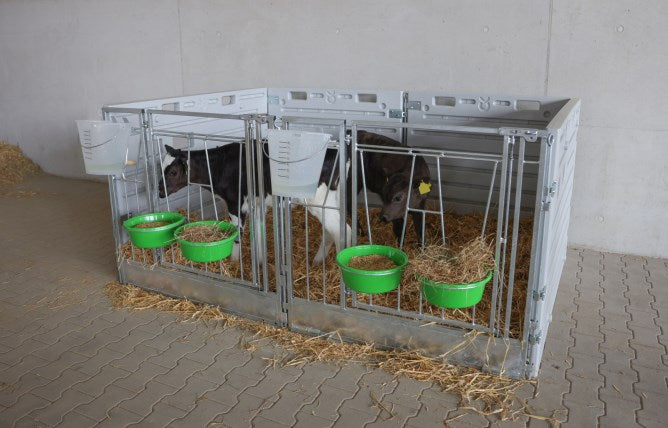 Kalvbox i moduler plast