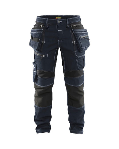 Hantverksbyxa Stretch X1900 - Slitstark CORDURA®-Denim - Herr