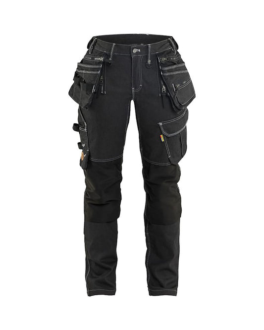 Hantverksbyxa Stretch X1900 – Slitstark Cordura® Denim - Dam