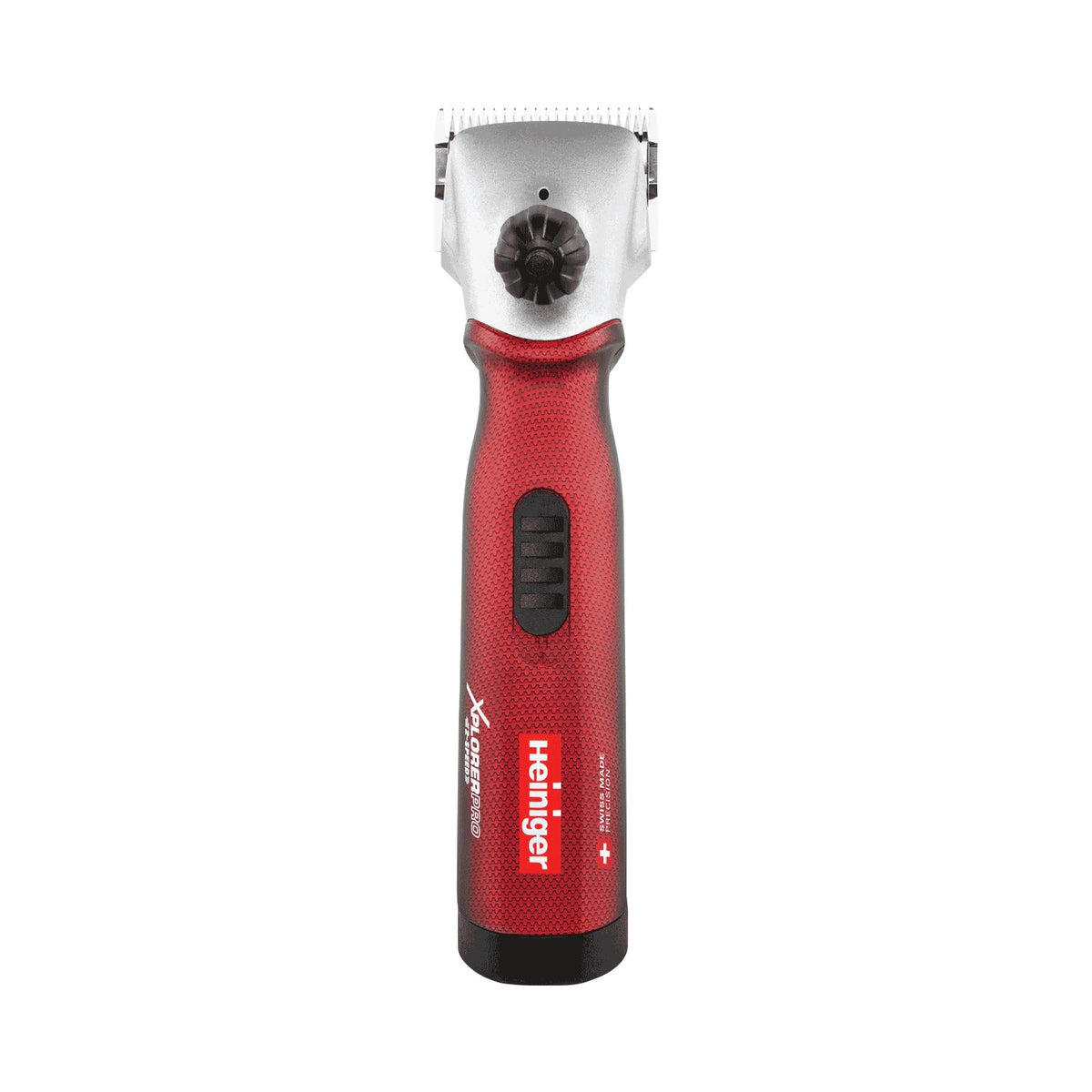 Heiniger Xplorer Pro 21/23 – Sladdlös klippmaskin med tryckindikator 2 batterier