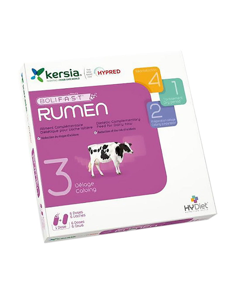 Kersia Rumen 12-pack – bolus efter kalvning för vomstöd (acidos/ketos)