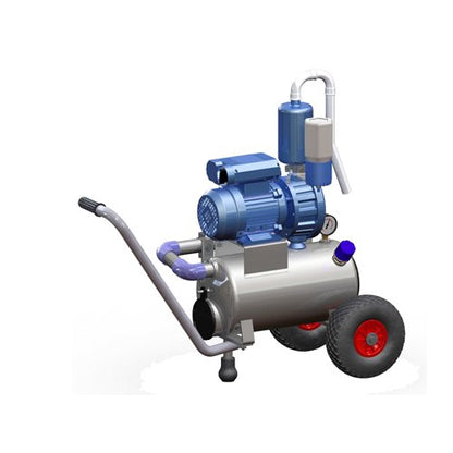 Mobil Oljesmord Vakuumpump GPV 280 på 22 L tank – 230/400 V
