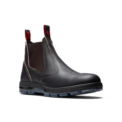 Redback Bobcat brun – Robust arbetsboot i läder (Med stålhätta)
