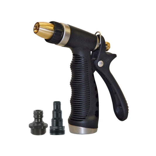 Spraypistol Komfort – Metallspolhandtag med justerbar stråle och ergonomiskt grepp