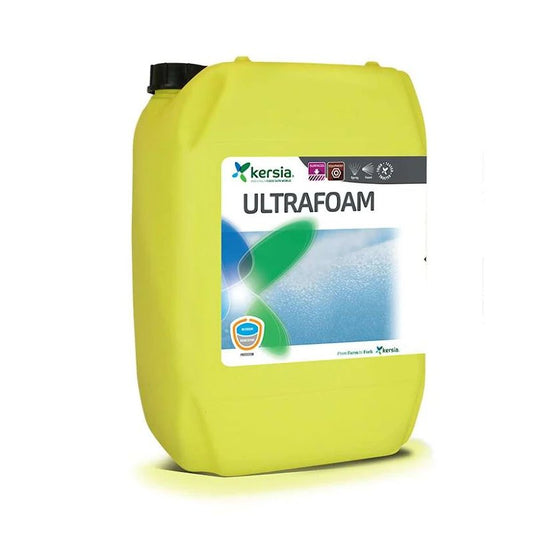Kersia Ultrafoam 27 kg alkaliskt skummande rengöringsmedel för djuruppfödning