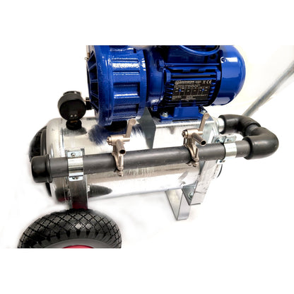 Mobil Oljesmord Vakuumpump GPV 280 på 22 L tank – 230/400 V