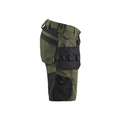 Blåkläder Hantverksshorts Stretch 1752 – Smidiga arbetsshorts med maximal komfort och funktion