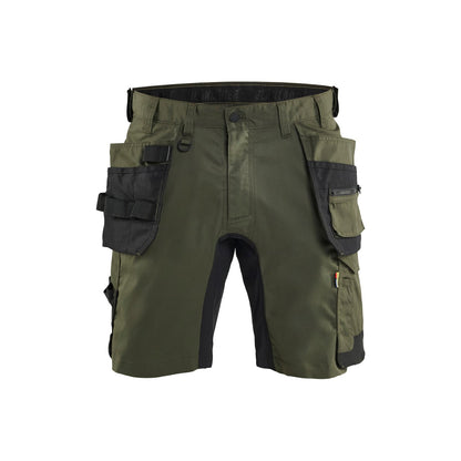 Blåkläder Hantverksshorts Stretch 1752 – Smidiga arbetsshorts med maximal komfort och funktion