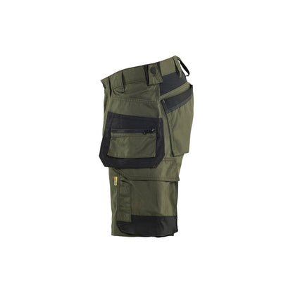 Blåkläder Hantverksshorts Stretch 1752 – Smidiga arbetsshorts med maximal komfort och funktion