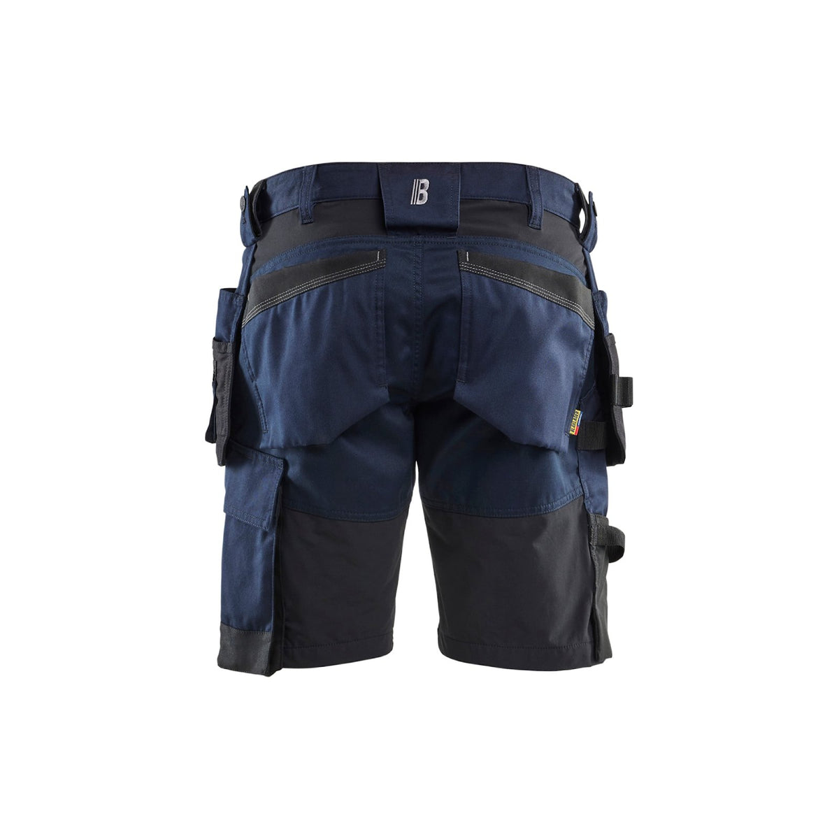 Blåkläder Hantverksshorts Stretch 1752 – Smidiga arbetsshorts med maximal komfort och funktion