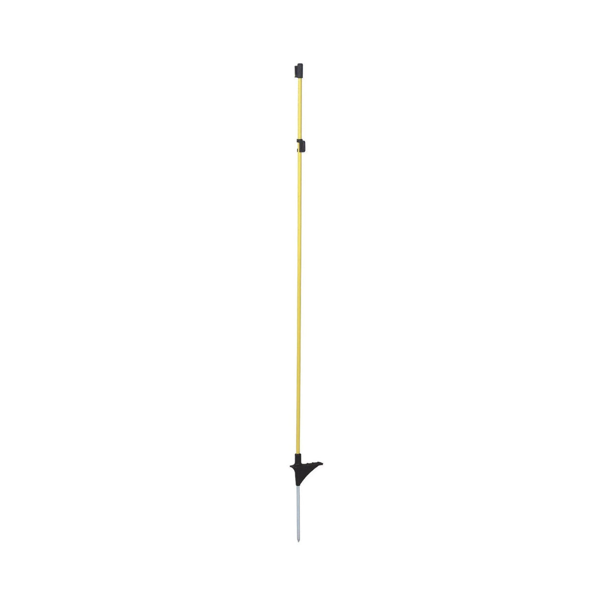 Glasfiberstolpe gul oval för elstängsel i 110 cm och 152 cm