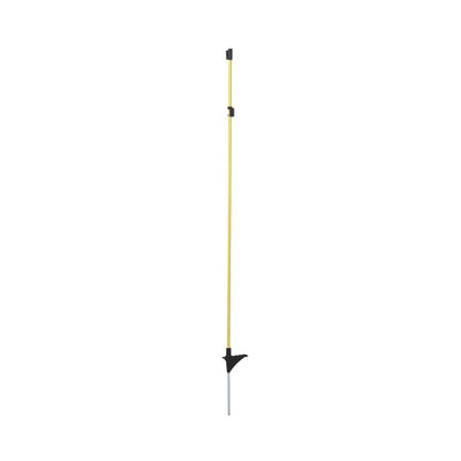 Glasfiberstolpe gul oval för elstängsel i 110 cm och 152 cm