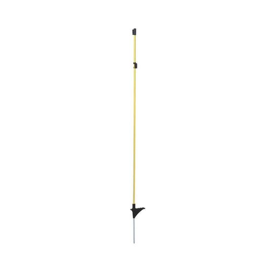 Glasfiberstolpe gul oval för elstängsel i 110 cm och 152 cm