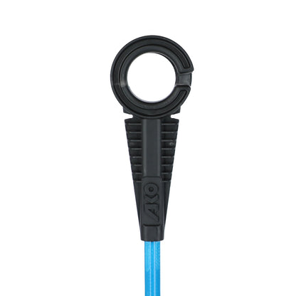 Oval Glasfiberstolpe Premium Blue 110 cm - 10-pack, med plastöverdrag, för tråd, rep och band