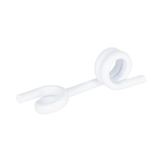 Extra isolator (ögla) för plaststolpe Ø 19 mm – flexibel montering för elstängsel - 25-pack