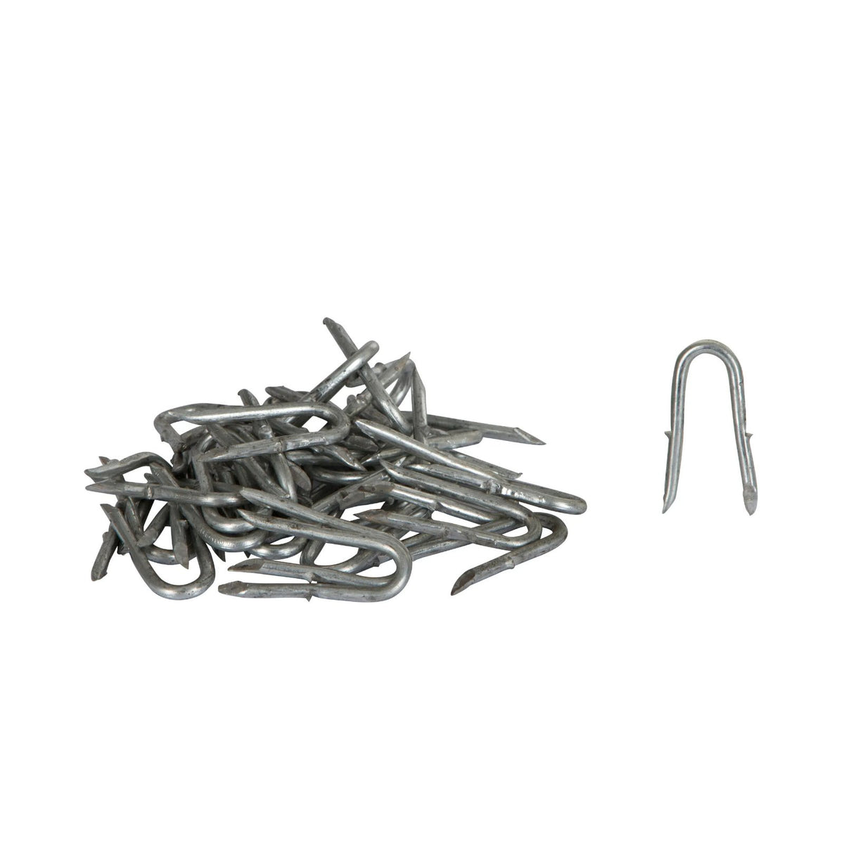 Galvaniserade Krampor 47 × 3.8 mm för stängsel