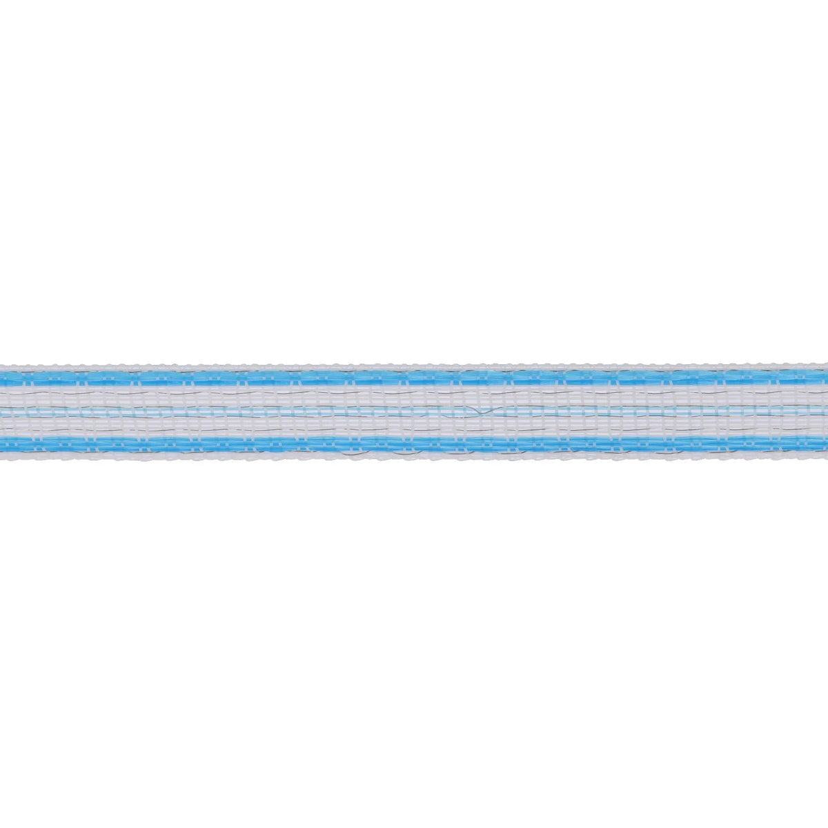 Elband PlatinumLine 20 mm – 200 m Vit/Blå elstängselband