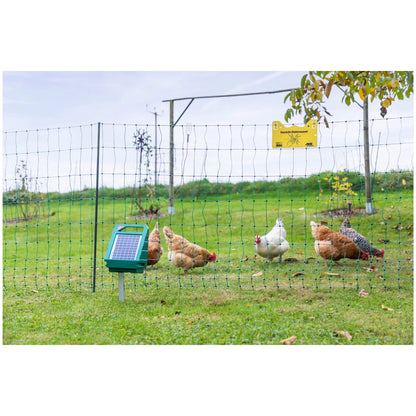 Kerbl/AKO PoultryNet All-In-One Kit 230 V -Komplett Elektrifierbart Fjäderfänät-set