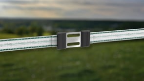 AKO Bandskarv Litzclip® – 12,5 / 20 / 40 mm elstängselband (5-pack)
