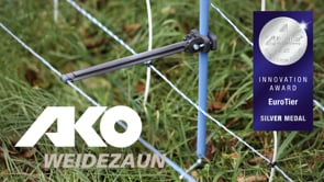 AKO Extra hållare WolfStop – tillbehör för elstängselnät (10-pack)