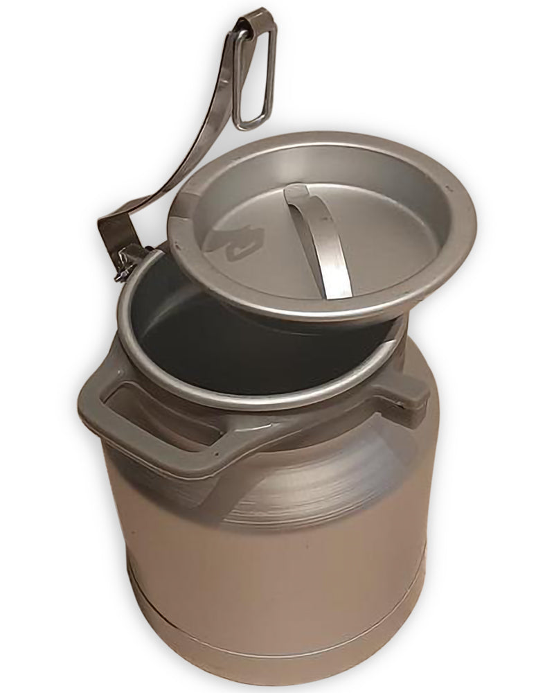 Mjölkkanna 10l aluminium